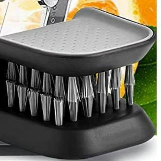 U-Shaped Double-Sided Brush for Cleaning Knives, Chopsticks, and Forks – Hard Bristles for Kitchen Use and Hand Protection