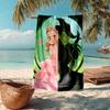 Ultra-Soft Beach Towel with Wicked Theme,Ideal for Pool - Camping, Diving - Perfect Travel Essential, Vibrant Beach Towel.