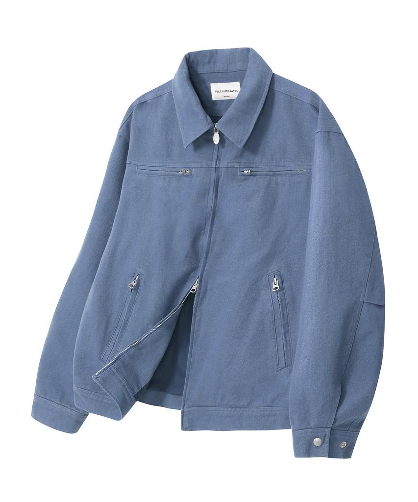 Filluminate Standard Blouson Jacket - Blue