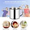5/10pcs 200ML Stainless Steel Portable Mug Coffee Cup Camping Travel Mug Metal Coffee Tea Cup Mug Milk Tea Cup Tumbler Water Mug