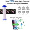 10Pcs Replacement Shower Filter for Held Showerhead - High Output Shower Water Filter To Remove Chlorine Fluoride and Hard Water