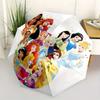 Disney Princesses,Mickey Mouse Automatic Opening and Closing Umbrella - 8-rib Reinforced Folding Design, Lightweight and Portable, Suitable