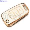 Jingyuqin 3/4/5 Buttons Soft Tpu Car Key Case For Opel/Buick/Chevrolet Cruze Epica Lova Camaro Impala Aveo Malibu Sail Orlando