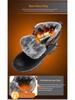 Men's Winter Plus Size High-Top Cotton Snow Boots - Thick Sole, Waterproof, Fleece-Lined for Extra Warmth
