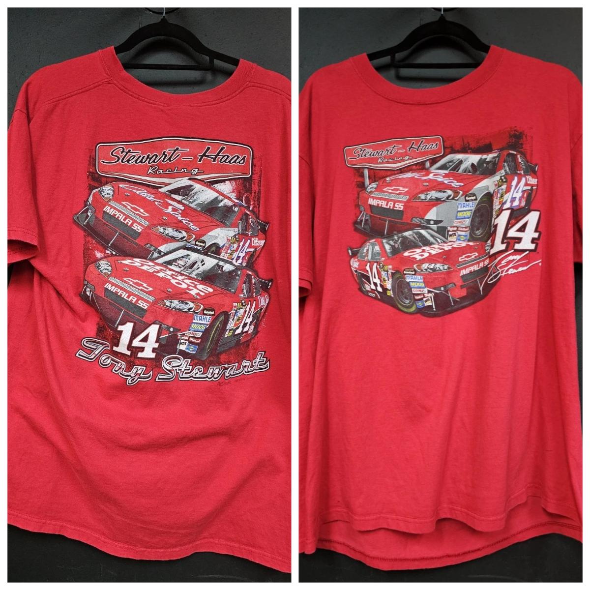

Band Vintage Vintage Y2K Nascar Tony Stewart T Shirt Size S M L XL 2XL 3XL 4XL Personalized Loose Cotton Short-sleeved Top 4XL