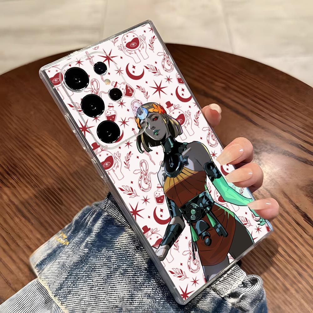 H-Hades 2 Phone Case For Samsung S26 S25 S24 Ultra S23 Fe S22 S20 S21 Plus Plus 5G Fe Transparent Cover