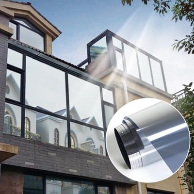 One Way Window Film Shade Sun Non-Adhesive Explosion-proof Non-fading Insulation Film Home