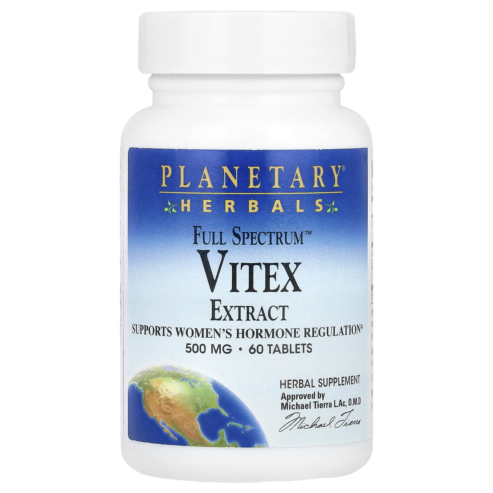 

Full Spectrum, Vitex Extract, 500Mg, 60 Tablets