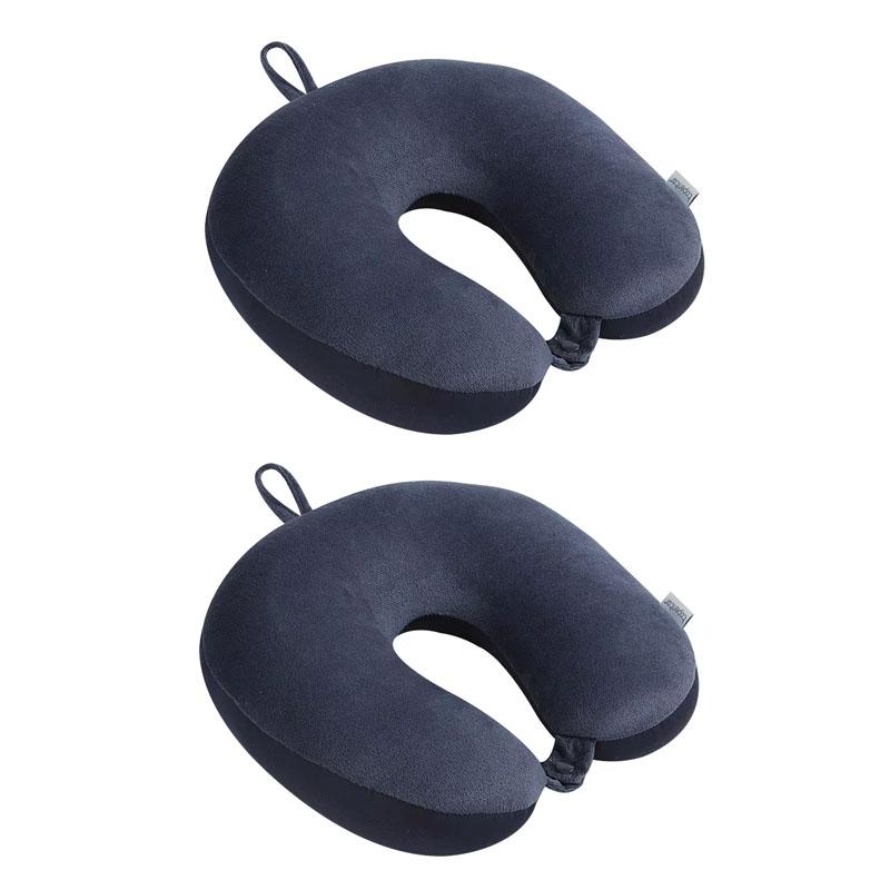 1/2pcs Car Neck Pillow Soft Travel Pillow with Foam Particles for Comfort On Airplanes Cars and Home Office Use Stuffed Toy