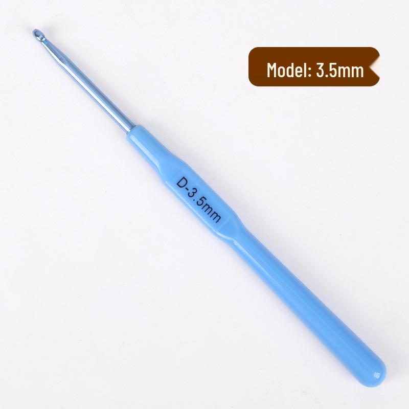 Colorful Candy Crochet Hook Set - Plastic Handles & Heads for Handmade Knitting