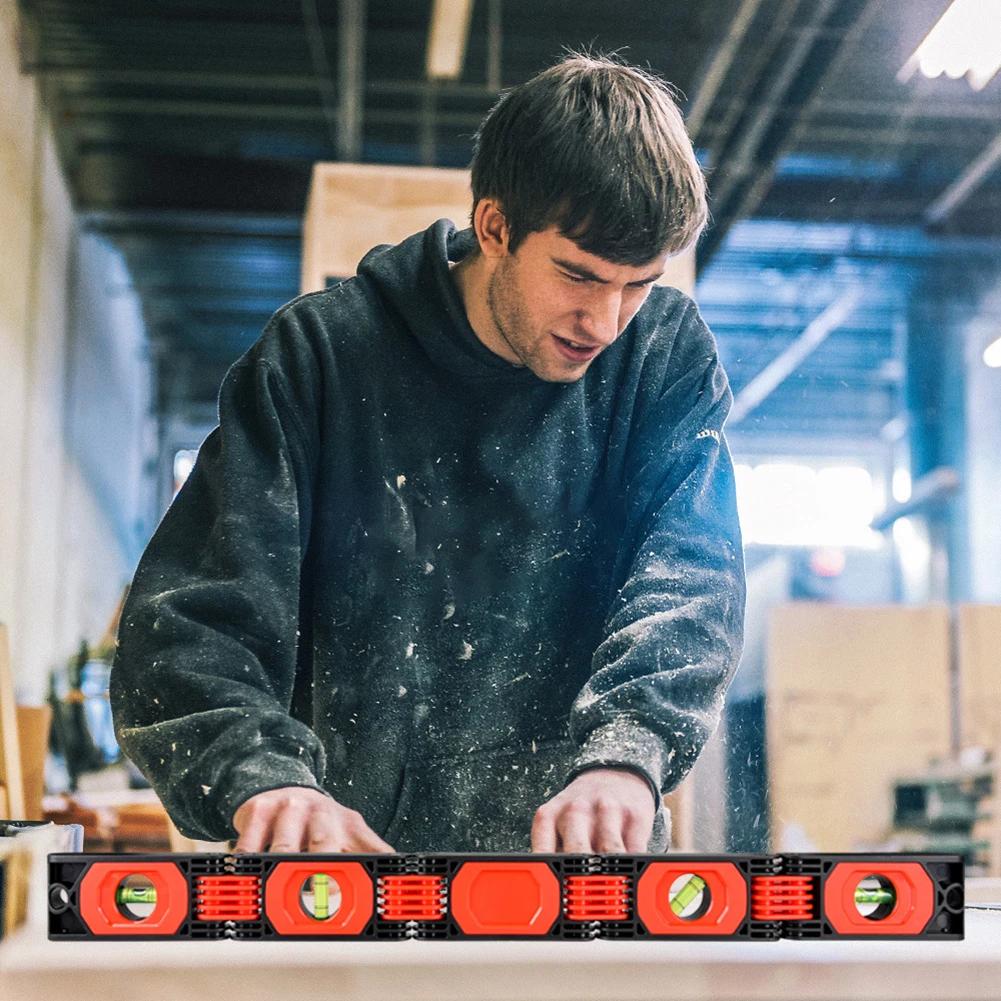 Nivel pliabil de înaltă precizie cu magnet, goniometru, indicator de unghi, echer de colț pentru tâmplărie, unealtă de măsurat hardware