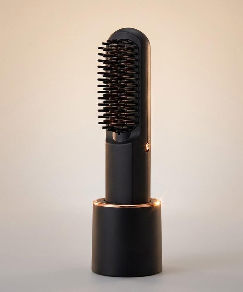 Volume On Plus Charging Dock Wireless Brush Comb Hair Straightener