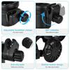 Pram Cup Holder with Phone Holder 3 In 1 Baby Stroller Storage Rack Universal 360° Rotating Drink Holder Bottle Holder for Pram