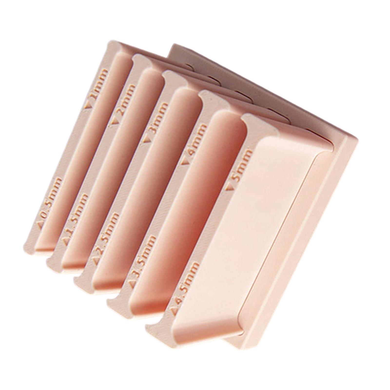 

Регулируемая толщина Пластиковый ролик для глины Форма для DIY Изготовления ювелирных изделий Рукоделия Серьги Браслеты Подвески И Художественные творения абрикосовый