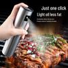 Stainless Steel Glass Oil Sprayer Bottle - Leak-Proof and Scaled for Barbecue & Olive Oil