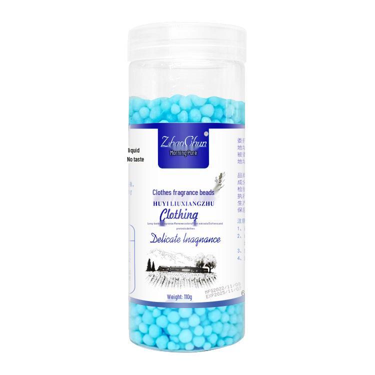 Morning Pure 110g Scent Booster Beads - Long-Lasting Softness with Water-Soluble Film