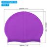 PATIKIL Silicone Swim Cap for Men and Women Non-Slip Pool