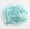 Women's Versatile Long Satin Scarf - Solid Color, Summer Sunscreen Shawl