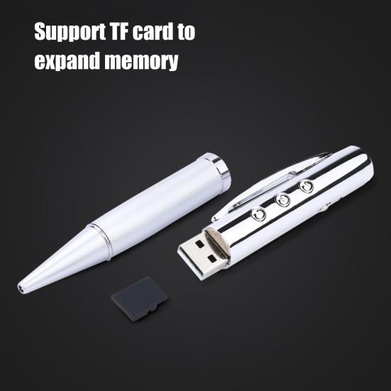 Mini MP3 Player Lossless Sound Support USB Charging TF Card Writable Pen Music