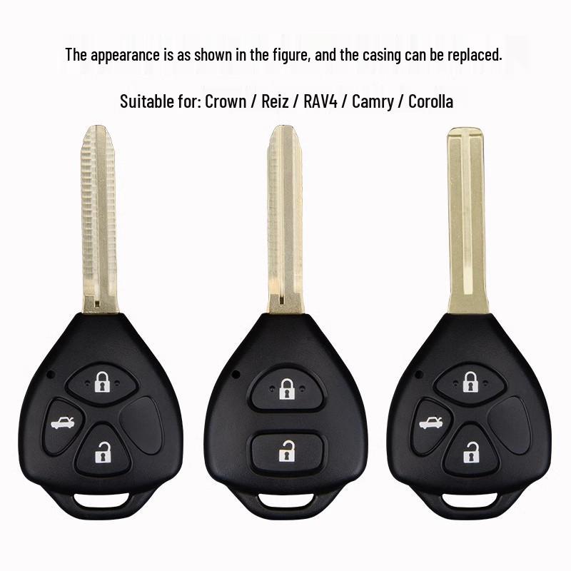 Toyota TOY47 Remote Key Shell for Corolla, RAV4, Camry