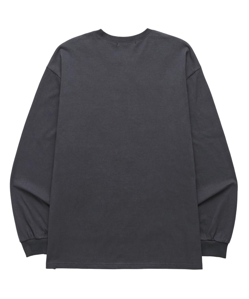 Ujeu Weather Emoticon Long Sleeve (Dls002) Charcoal