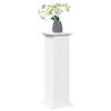 VidaXL Pedestal with Storage White 31x30x90 Cm Engineered Wood, Display Case, Display Stand, Presentation Shelf, Stand 854607