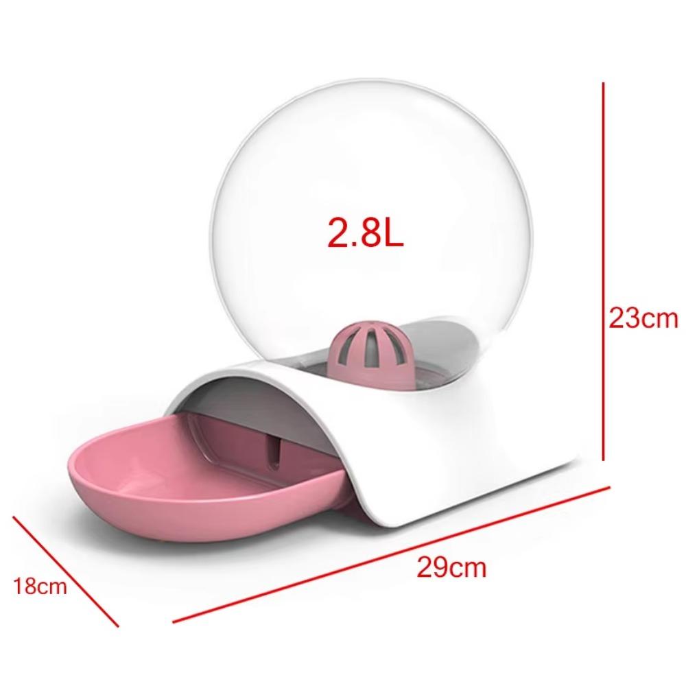 Snails Bubble Cat Water Bowl Automatic Water Dispenser Fountain For Cats Large Drinking Drink Bowl Drinker No Electricity 1.8L