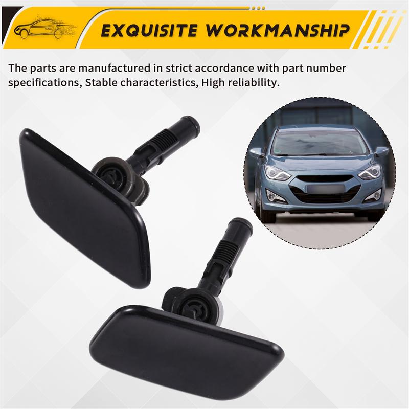 A51K-Frontstoßstange Scheinwerfer-Reinigungssprühpumpe Düsenkappe Für Hyundai I40 2011-2015 Teilenummer 98680-3Z000 Linkslenker