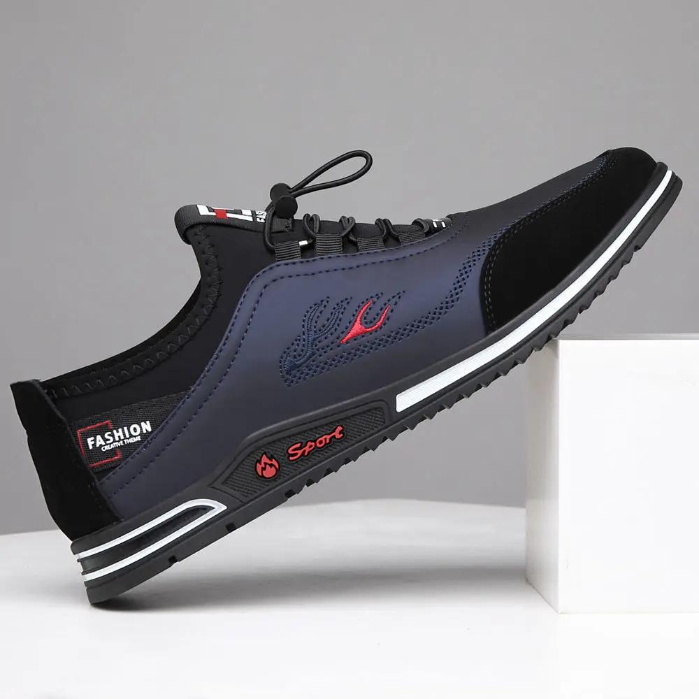 

Модные легкие мужские кроссовки с мягкой подошвой, повседневная мужская обувь, удобные ленивые туфли на плоской подошве, новые мужские спортивные туфли Erkek Ayakkabı45 37