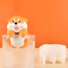 3D Frozen Panda Hanging Cup Silicone Mold Drink Ice Tray Cat Dog Loong Mold Animal Mousse Cake Jelly Mould Soap Candle Mold