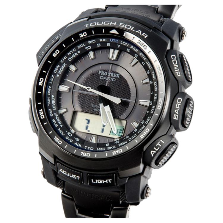 Casio Men PRO TREK Black Watch PRW-5100YT-1 PRW-5100YT-1