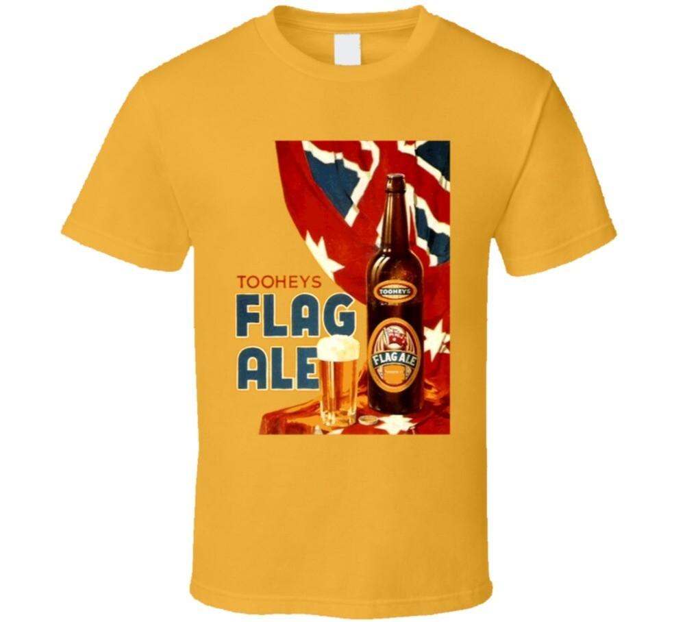Tooheys Flag Ale Beer T Shirt Unisex T-Shirt L