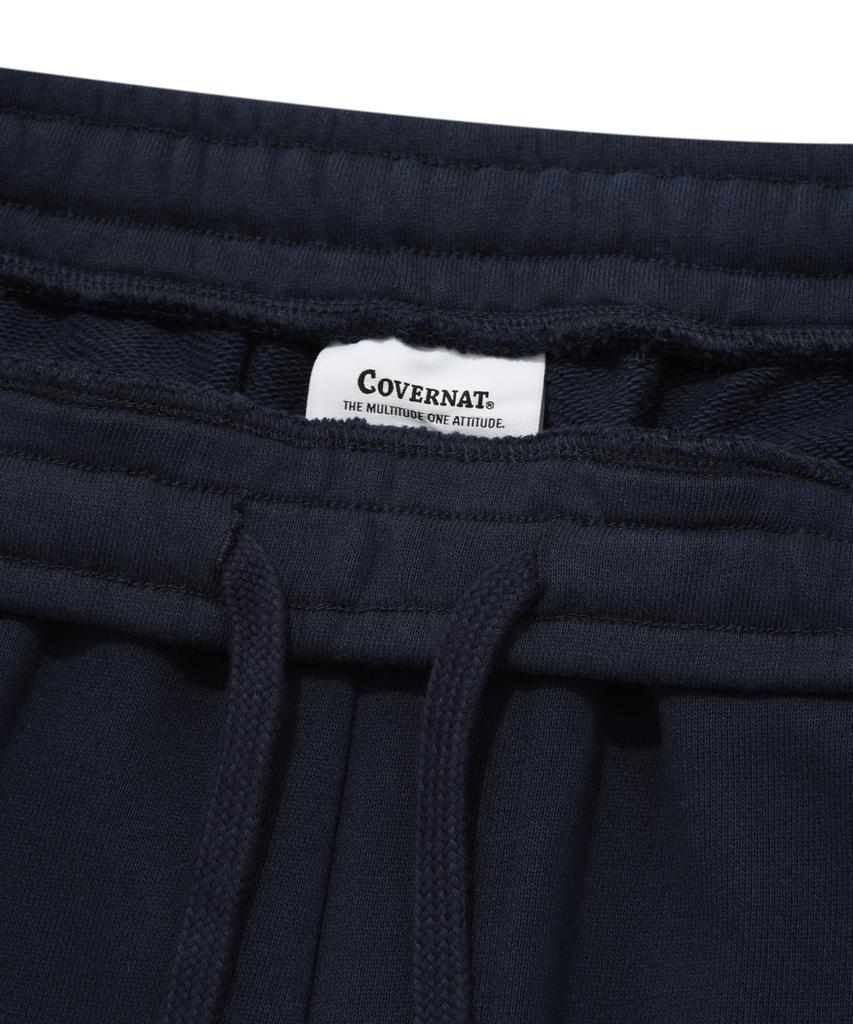 COVERNAT Authentic Logo Sweat Jogger Pants Navy