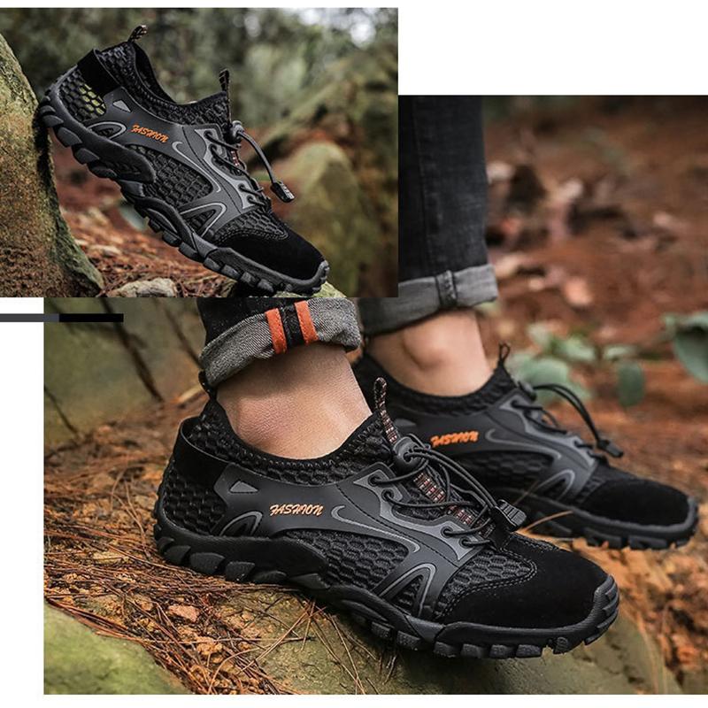 Professional Aqua Shoes Men Non-slip Water Shoes In Trekking Upstream Shoes Quick-Dry Beach Light Water Sports Sneakers