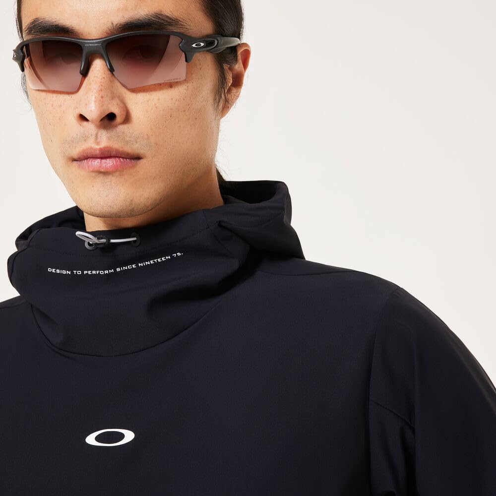 Oakley SKULL TRUSTY PULLOVER HOODIE US Size M To Japanese Size BLACKOUT, (equivalent L), FOA407619_02EM