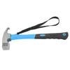 Claw Hammer ABS Rubber Iron Multifunctional Nailing Hammer with Hawkbill Curved Hook for Outdoor Camping Hiking Blue