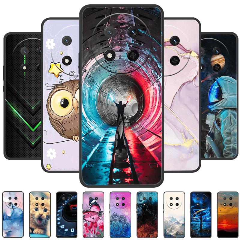 Etui Do Huawei Honor Magic7 Lite 5G Miękkie Silikonowe TPU Pokrowiec Na Telefon Dla Honor Magic7 Pro Fundas Magic 7 Odporna Na Wstrząsy Osłona Zderzaka