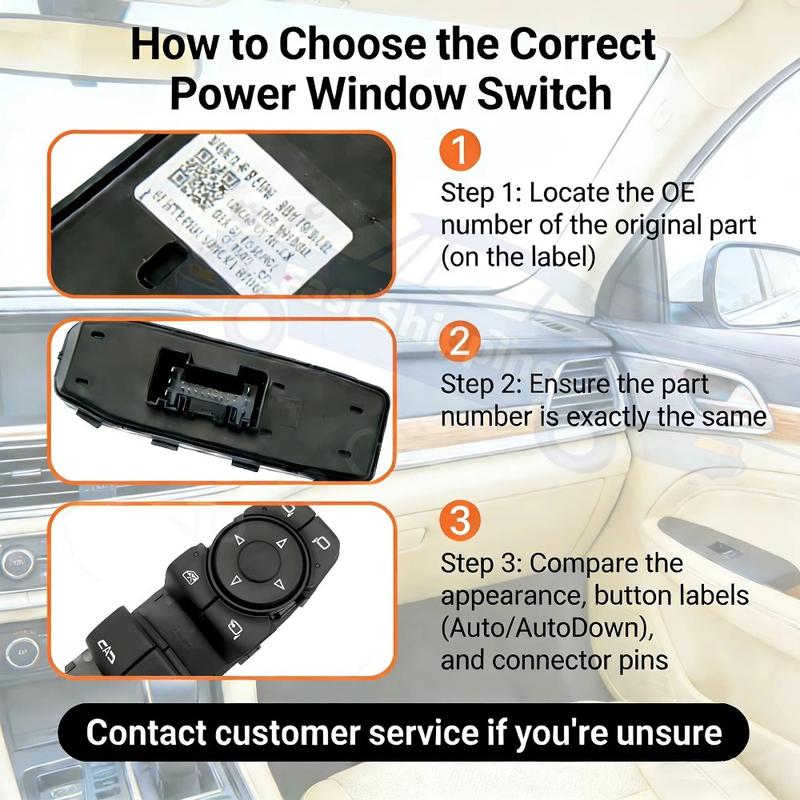 DF75-66-350A 03124270 For Mazda 2 6 2008-2012,Front Left Driver Side Electric Power Window Switch Glass Lifter Control Button