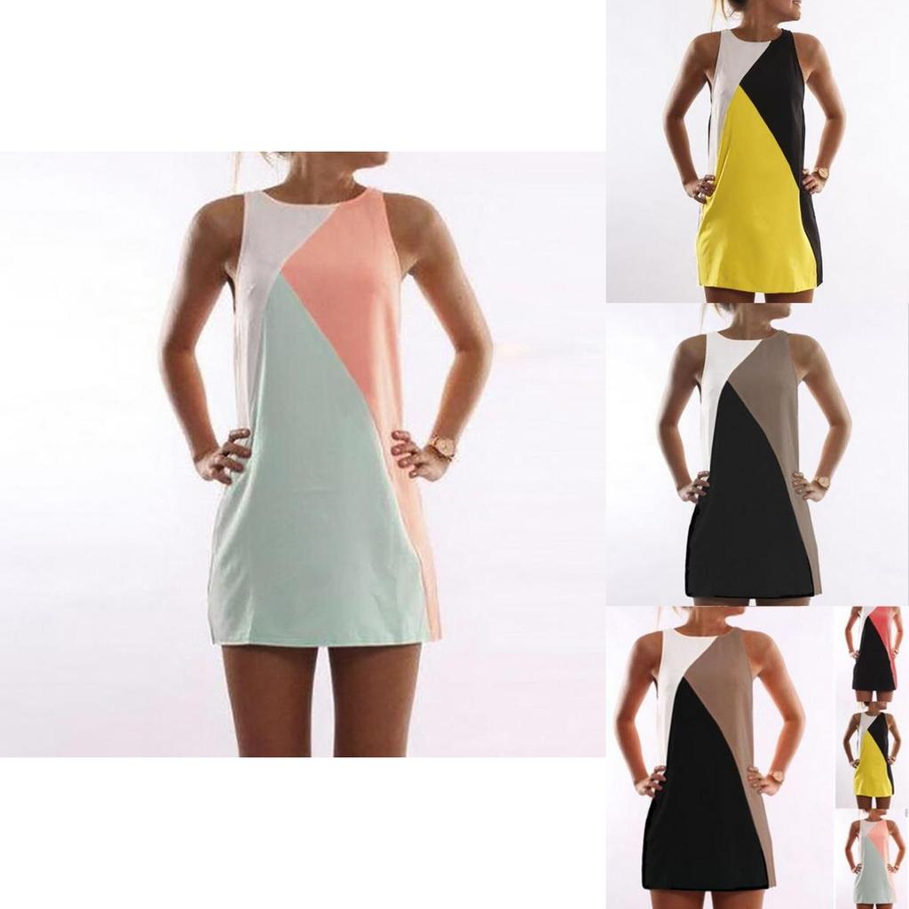 Women Sexy Sleeveless Dress Elegant Mini Dress Ideal For Parties And Casual Events**