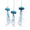 Delicate Crystal Jellyfish Hanging Decors Windchimes Pendant For Home Christmas Weddings Party Interior Ornament Gift