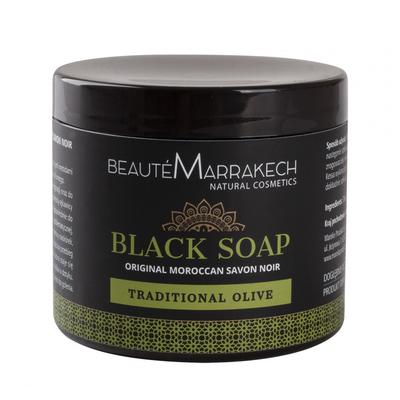 Beaute Marrakech Sapone Nero Naturale all'Olio d'Oliva Savon Noir - 200 G