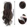 12Inch/30CM Synthetic Claw Clip In Ponytail Hair Extensions Short Curly Claw Clip Ponytail Women Hair Extension Hairpiece 2028