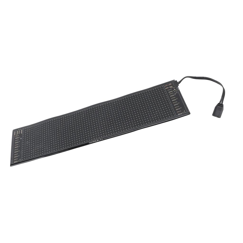Scrolling LED Advertising Sign Bluetooth APP Control RGB Beads IP66 Waterproof USB LED Sign Matrix
