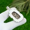 Daughters Day Deal Turritella Agate Stone 925 Silver Artisan New Pendant Jewelry