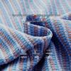 Women's Mulberry Silk Blend Striped Jacquard T-Shirt
