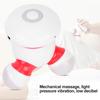 Electronic USB Handheld Mini Body Massager Gentle Vibration Massager with LED Light