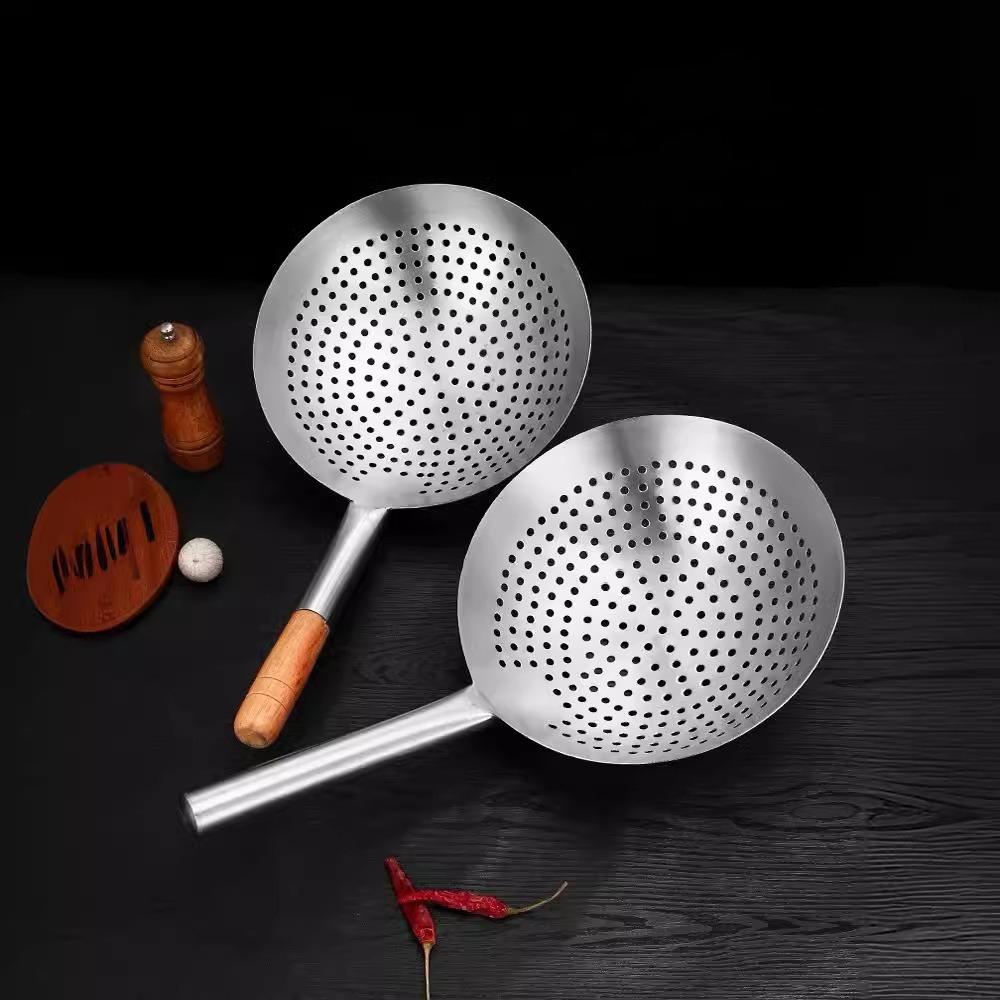 

Multi-Functional Oil Flour Noodle Dumplings Sieve Easy To Clean Pasta Colander Kitchen Tools 22cm