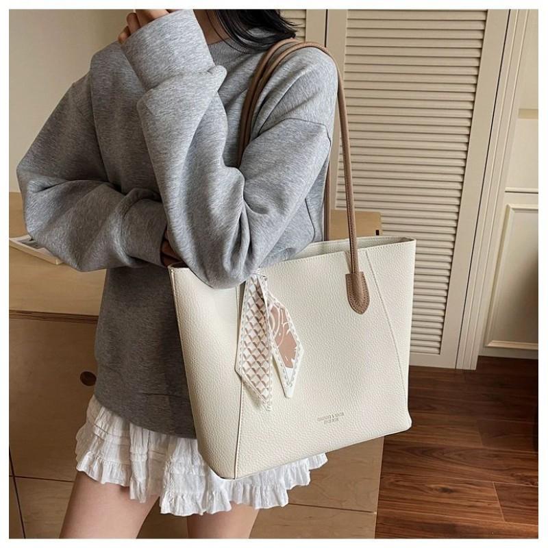 Red Tote Bag Women s Wedding High-quality Large-capacity Commuting Shoulder All-matching 38x11x28