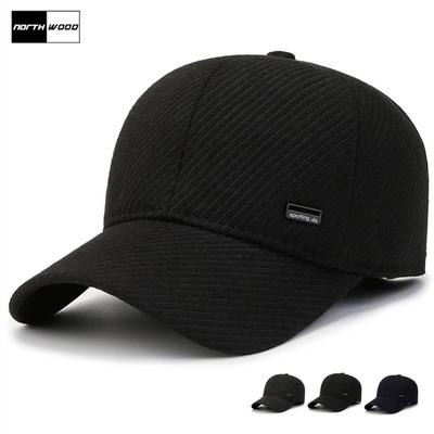 Casquette de camionneur d'hiver pour hommes, garde au chaud, oreillettes d'extérieur, casquette de Baseball, Gorras Hombre, chapeaux à rabat