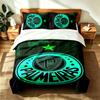 Sociedade Esportiva Palmeiras (1) 3pc set suitable for master bedrooms soft and comfortable an ideal gift for family and friends Includes one duvet co